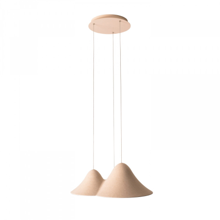 MAXLIGHT P0566 LAMPA WISZACA BELLMOND CREAM&GREY - suspensie moderna LED [1]