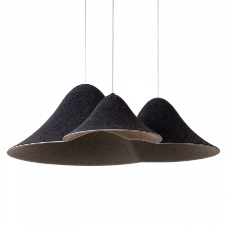 MAXLIGHT P0565 LAMPA WISZACA BELLMOND BLACK&GREY - suspensie moderna LED [3]