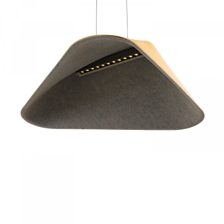 MAXLIGHT P0569 LAMPA WISZACA CARBON EARTH YELLOW&GREY - suspensie moderna [2]