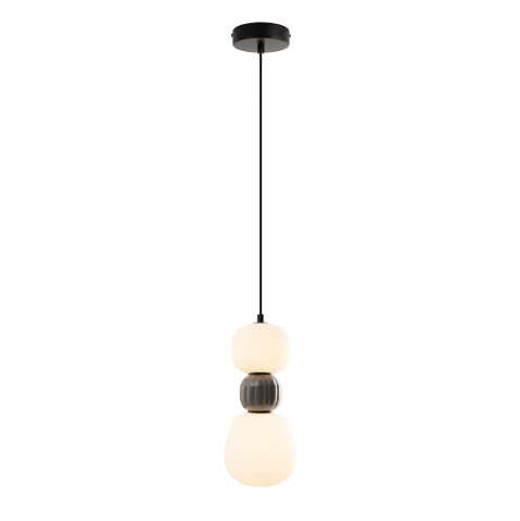 MAXLIGHT P0629 SUSPENSIE MULTICOLOR MODERN 13W, OPAL + DARK GREY [1]