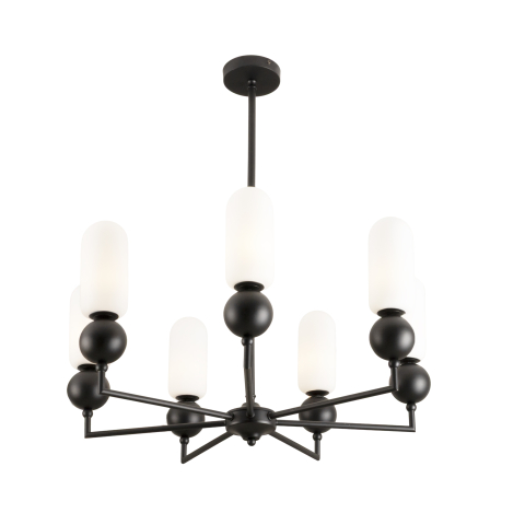 Candelabre - MAXLIGHT P0632 Lustre simple NOVA BLACK 7L