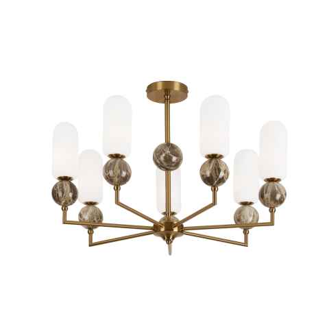 Candelabre - MAXLIGHT P0633 Lustre simple NOVA GOLD 7L