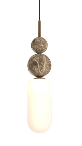 MAXLIGHT P0642 Lustre simple NOVA GOLD (ROMA)