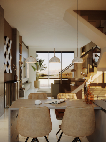 Lustre simple (suspensie) - Maxlight P0666 Cuccina - suspensie moderna