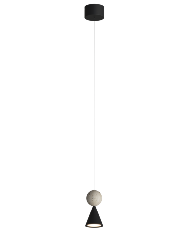 Lustre simple (suspensie) - Maxlight P0683 Bingo 11W - suspensie moderna