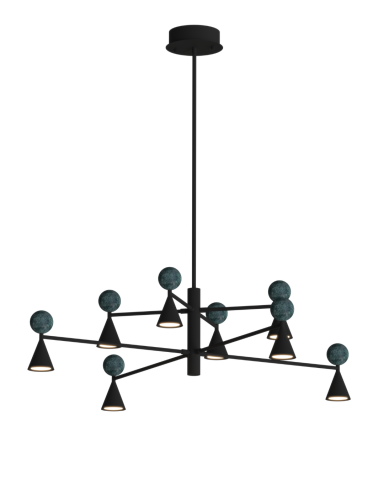 Lustre simple (suspensie) - Maxlight P0684 Bingo 54W - suspensie moderna