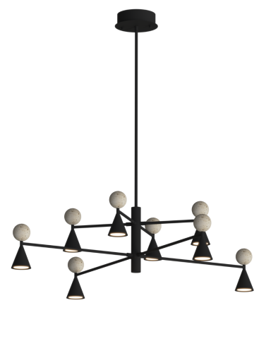 Lustre simple (suspensie) - Maxlight P0685 Bingo 54W - suspensie moderna