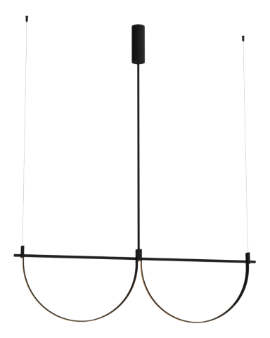 Lustre simple (suspensie) - Maxlight P0688 Victoria 39W - suspensie moderna LED