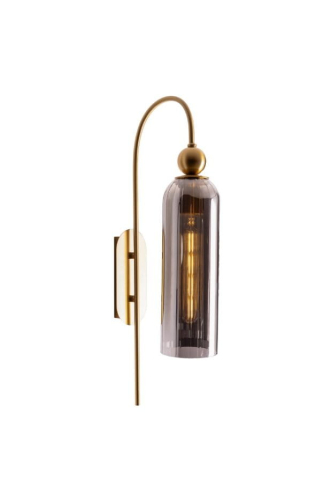 Aplice - MAXLIGHT W0333 Aplice CAMPANILA SMOKY GLASS