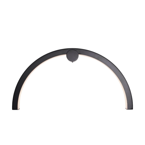 MAXLIGHT W0334 Aplice TRIO ARC MATT BLACK IP44