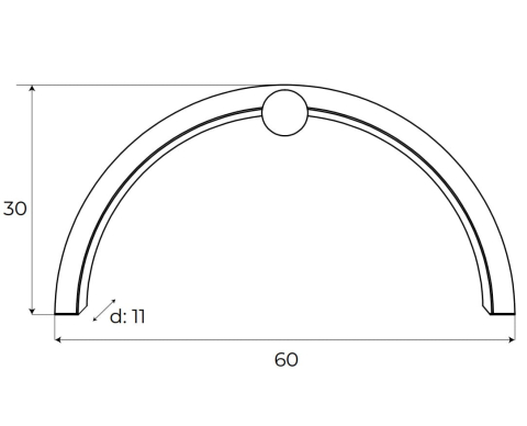 MAXLIGHT W0334 Aplice TRIO ARC MATT BLACK IP44 [2]