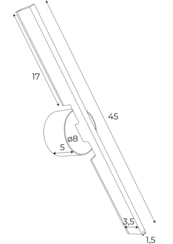 MAXLIGHT W0347 Aplice MERANO II AURIU [3]