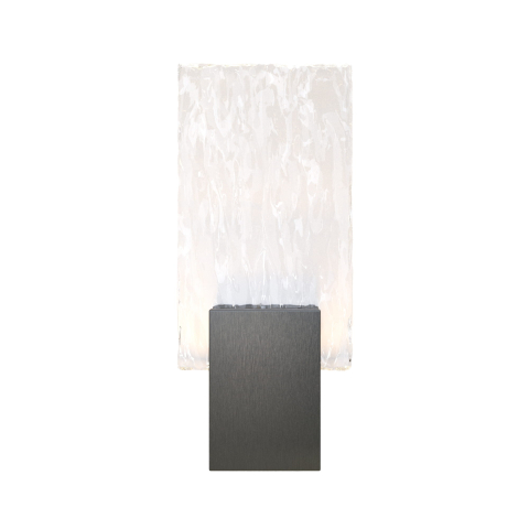 Aplice - MAXLIGHT W0361 Aplice VETRO BRUSHED BLACK