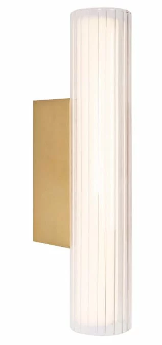 MAXLIGHT W0364 Aplice FAYETTE 31CM 6W IP44 3000K ZŁOTY-Aplica