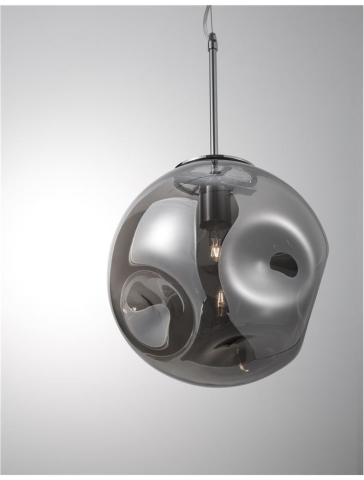 MAYAN suspensie SP1 - 9988103 - Chrome Metal Smoky Gray Glass [3]