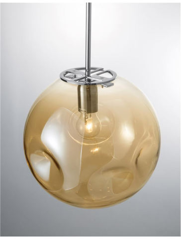 MAYAN suspensie SP1 - 9988104 - Chrome Metal Champagne Glass