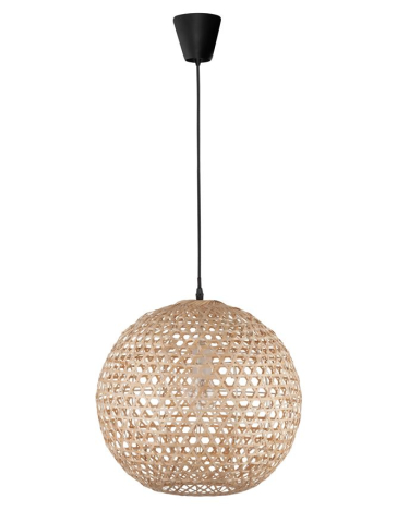 MELODY suspensie SP1 - 9581501 - Natural Bamboo Black Fabric Wire & Base [1]