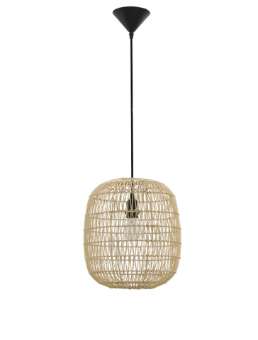 MELODY suspensie SP1 - 9858719 - Natural Ratan Black Fabric Wire & Base [1]
