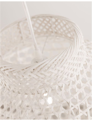 MIA suspensie SP1 - 9586596 - Ivory Bamboo White Fabric Wire & Base [6]