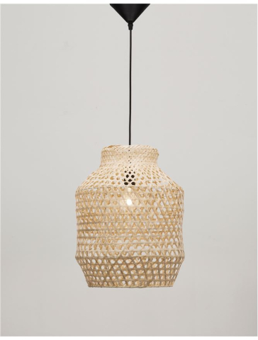 MIA suspensie SP1 - 9858659 - Natural Ratan Black Fabric Wire & Base [2]