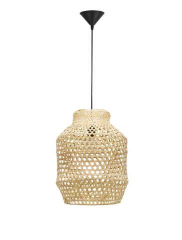MIA suspensie SP1 - 9858659 - Natural Ratan Black Fabric Wire & Base [1]
