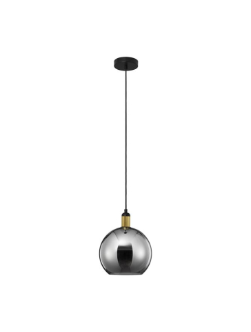 MIRRO suspensie SP1 - 9035960 - Smoky Glass Black & Gold Metal [1]