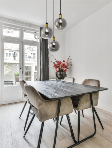 Lustre simple - MIRRO suspensie SP3 - 9035963 - Smoky Glass Black & Gold Metal