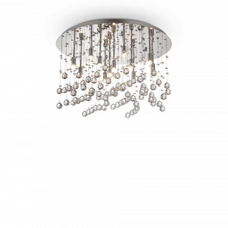 Plafoniere - PLAFONIERA MODERNA CU CRISTALE - MOONLIGHT PL12 - IDEAL-LUX