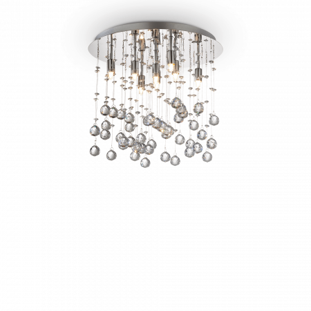 Plafoniere - PLAFONIERA MODERNA CU CRISTALE - MOONLIGHT PL8 - IDEAL-LUX