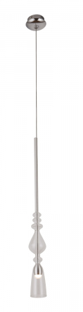 Lustre simple - Maxlight Murano B P0246 - lustra simpla crom