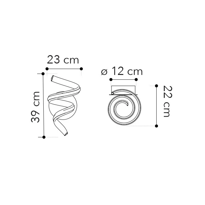Mystral Aplica LED - Fan Europe (LAD) - LED-MYSTRAL-AP [1]