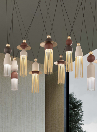 Lustre simple - Nappe App N2 - Aplica moderna Masiero