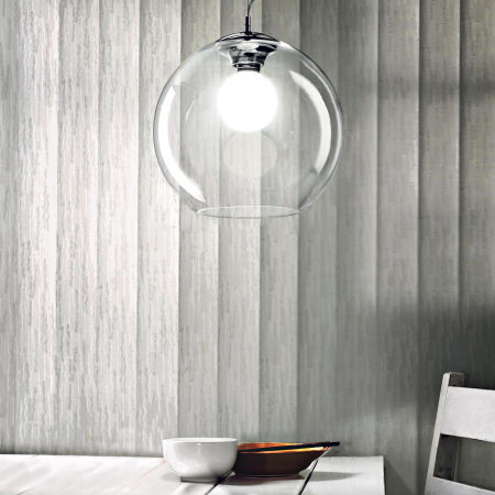 Lustre simple - SUSPENSIE MODERNA NEMO SP1 D40 - IDEAL-LUX