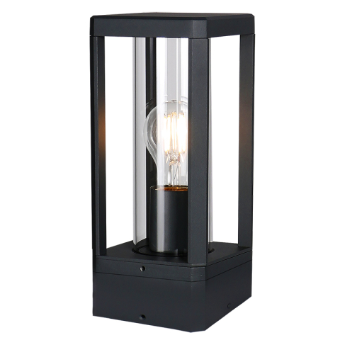 Exterior - SOBREMURO 1L E27 NEGRO