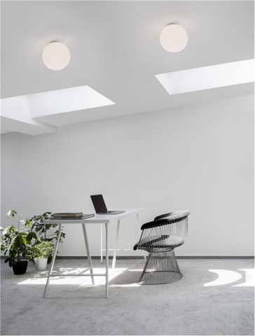 NEVOSO suspensie SP1 - 920424 - Opal Glass & White Metal