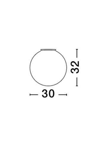 NEVOSO suspensie SP1 - 920424 - Opal Glass & White Metal [2]