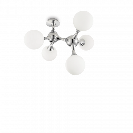 PLAFONIERA MODERNA - NODI PL5 BIANCO - IDEAL-LUX