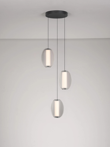 Lustre simple (suspensie) - NOIR 1 black - suspensie moderna