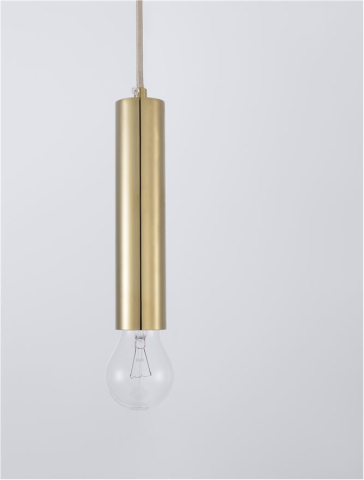 Lustre simple - NORWAY suspensie SP1 - 9287946 - Gold Aluminium Gold Fabric Wire