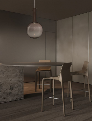 Nostos SP1 d30 - suspensie moderna - brown - Nova Luce 9009223 [2]