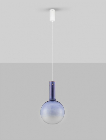 Nostos SP1 - suspensie moderna - BLUE - Nova Luce [2]