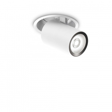 Spoturi incastrate - Spot incastrat NOVA 12W unghi 38 grade alb/negru