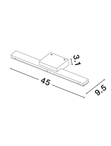 NYX aplica - 9136171 - White Aluminium & Acrylic [4]