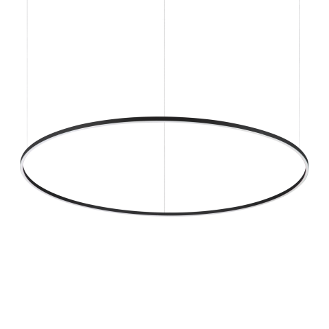 Corpuri pt interior - ORACLE SLIM SP D150 ROUND 2700K ON-OFF NEGRU - suspensie moderna LED
