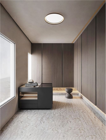 Corpuri pt interior - ORMI PL60 - Triac Dimmable Brushed Coffee Aluminium & Silicone PLAFONIERA