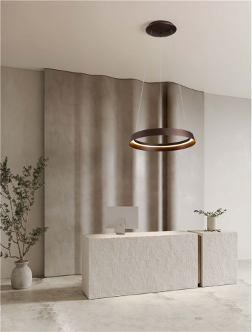 Corpuri pt interior - ORMI SP45 - Triac Dimmable Brushed Coffee Metal & Acrylic
