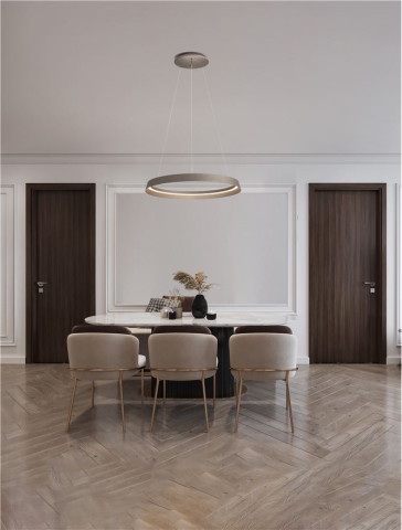 Corpuri pt interior - ORMI SP60 - Triac Dimmable LED Champaign Brown Aluminium & Acrylic