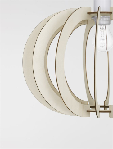 OTTOLINE suspensie SP1 - 9620123 - White Metal Natural Wood [2]