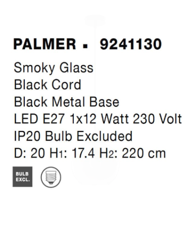 Palmer SP1 Smoky Glass [5]