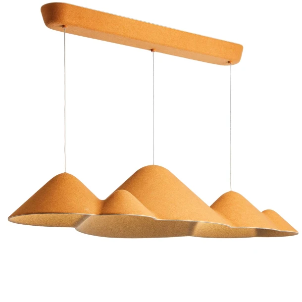 Candelabre - Panorama L Earth Yellow/Grey - Loom Design